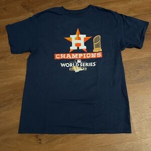 Astros World Series 2022 Champions Navy T-Shirt